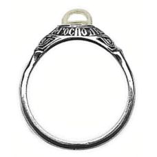 Кольцо православное с жемчугом