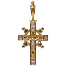 Крест Имисса с позолотой